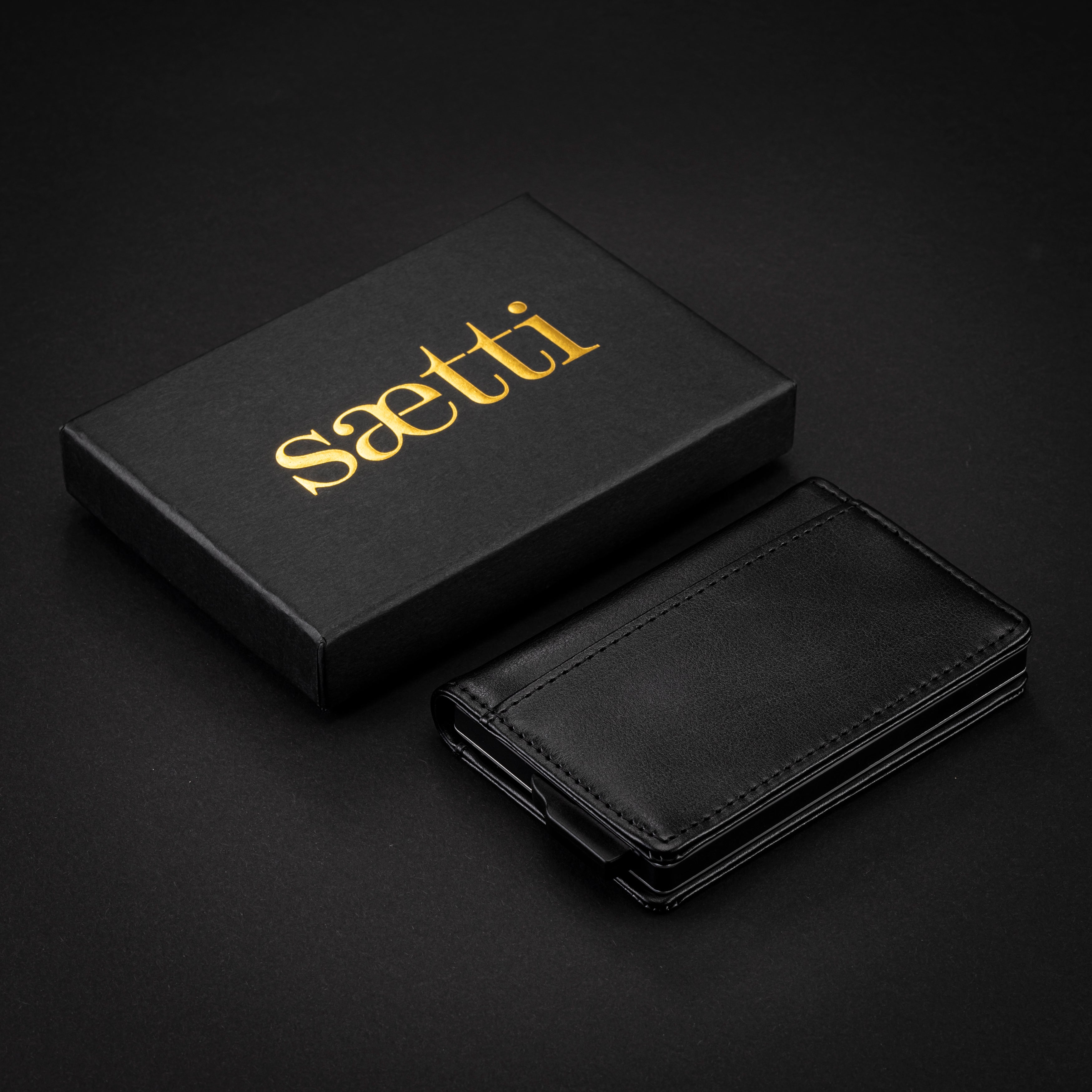 Premium Wallet Cardholder - Black