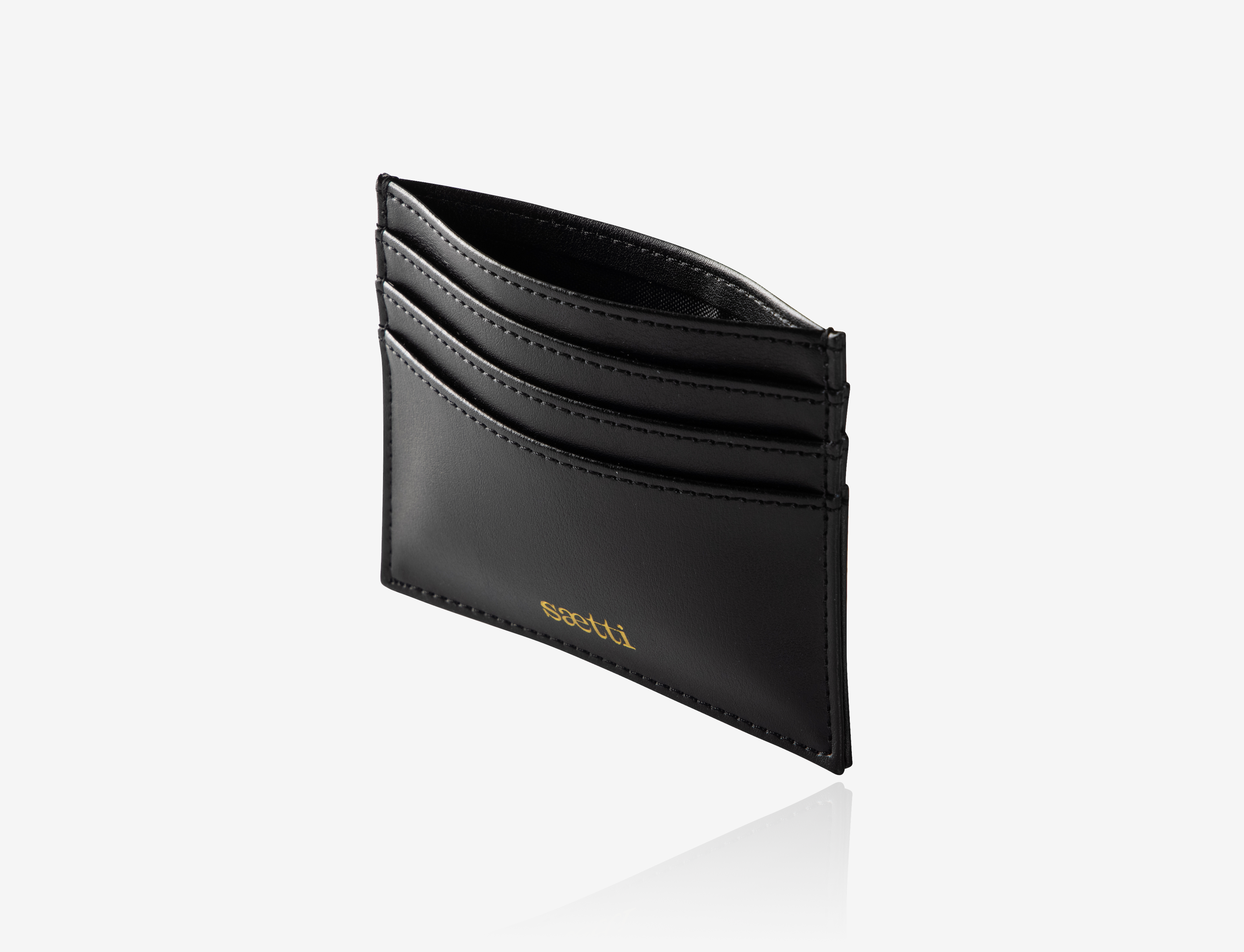 Mini Premium Wallet Cardholder - Black