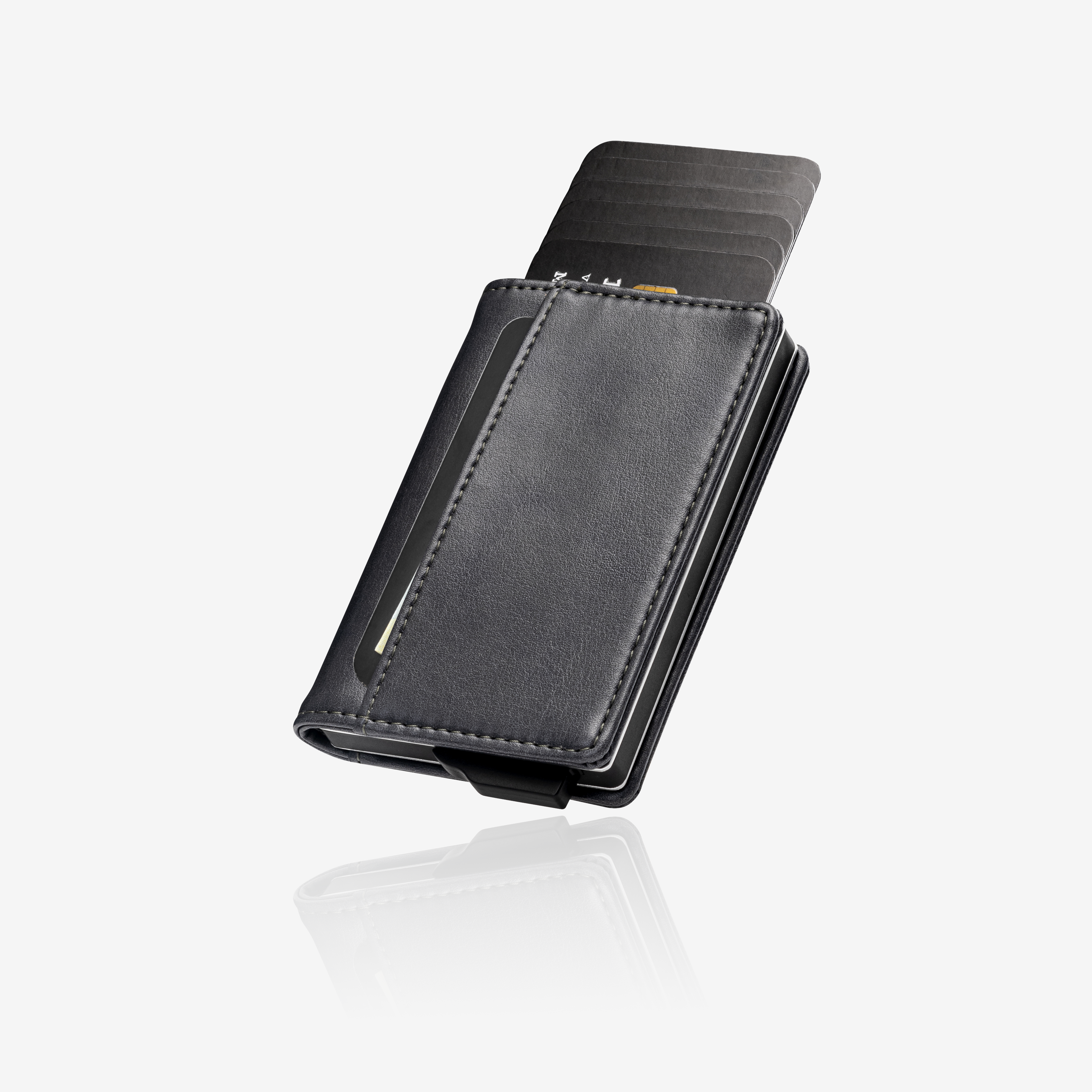 Zipper Premium Geldbörse Kartenhalter - Grau