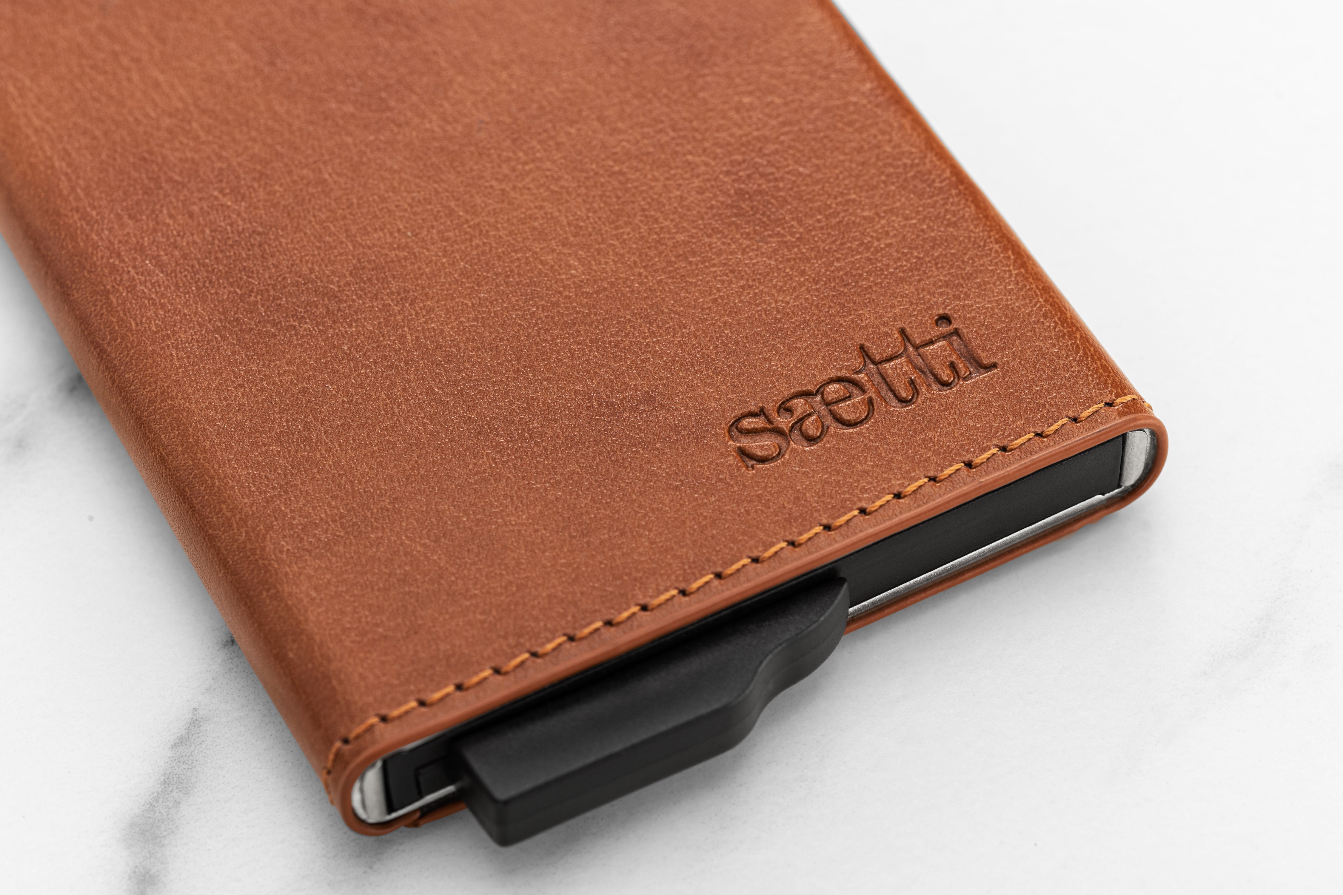 Slim Premium Wallet Cardholder - Grey - SAETTI
